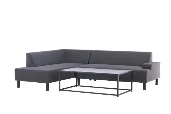 Mecka Lounge-Set 2 Teile grau.