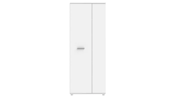 Mehrzweckschrank weiß 69 x 179 cm 5 Einlegeböden - NET