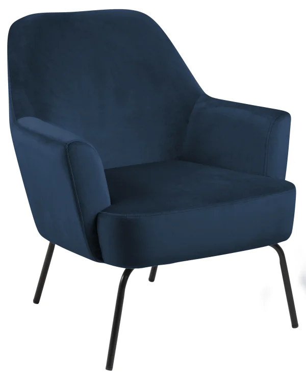 Melissa Sessel Velours blau.