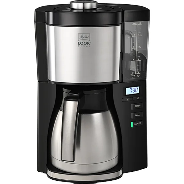 Melitta Look 5.0 Therm Timer Thermoskanne Schwarz