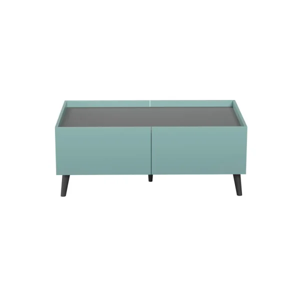 Melton Couchtisch blau, grau.