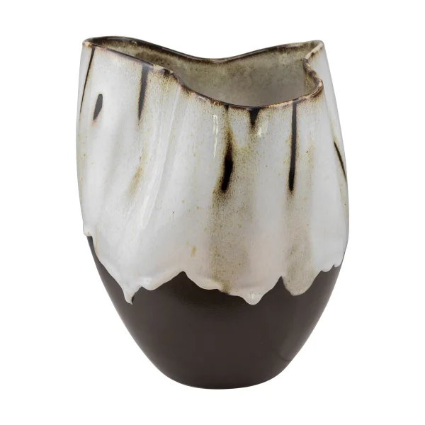 Mette Ditmer By Hand Vase klein 24,5 cm Off-white