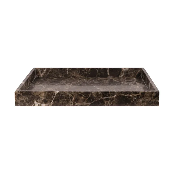 Mette Ditmer Marble Dekorationstablett large 30x40 cm Brown