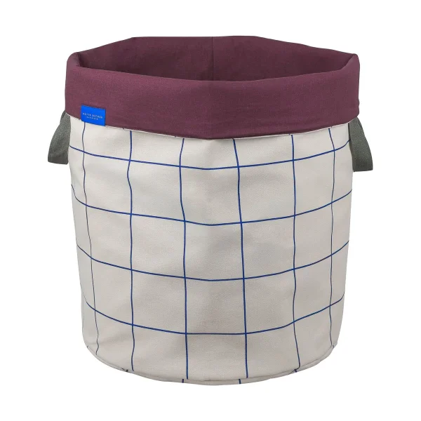 Mette Ditmer Mesh-Wäschekorb Ø40x50 cm Cobalt-sand
