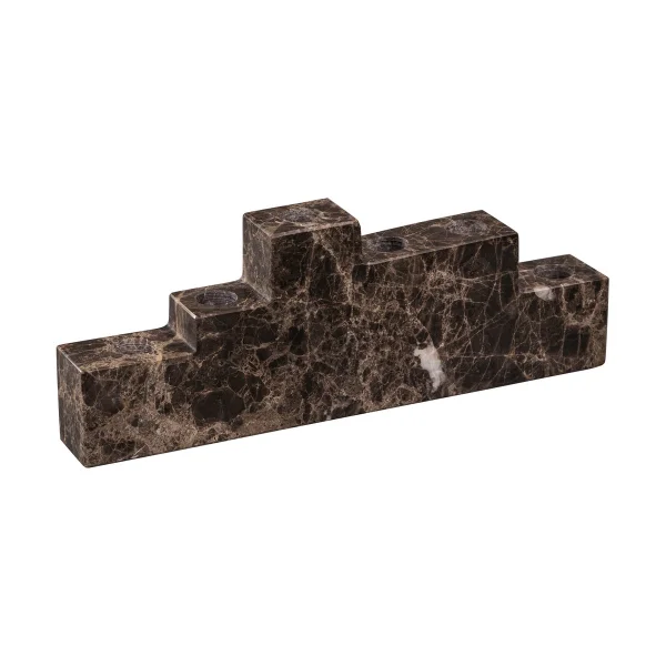 Mette Ditmer Step six Kerzenhalter Brown