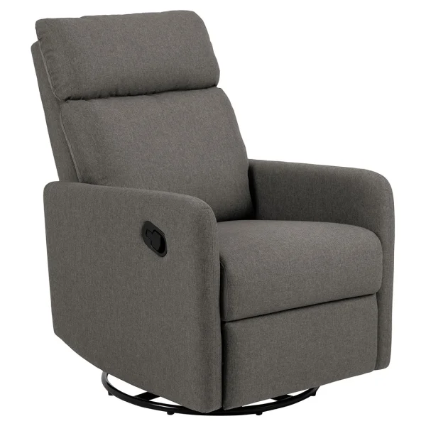 Mikkeli Sessel Recliner Stoff grau.