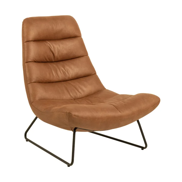 Milford Sessel cognac.