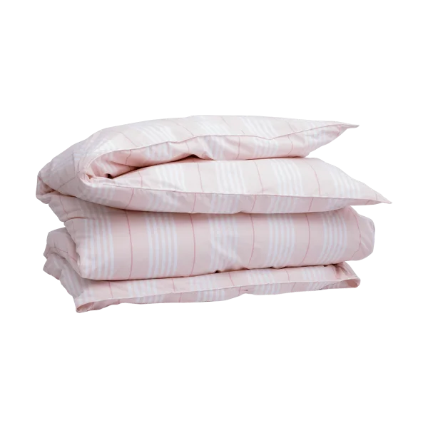 Mille Notti Camicia Deckenbezug Hellrosa, 220x220 cm