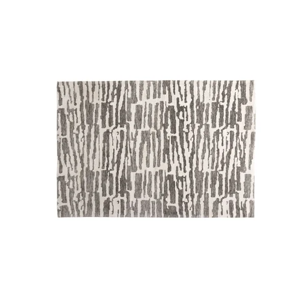 Milos Teppich 230x160cm Grau.