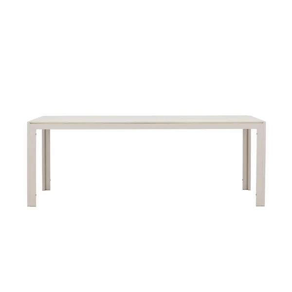 Mirko Gartentisch beige.