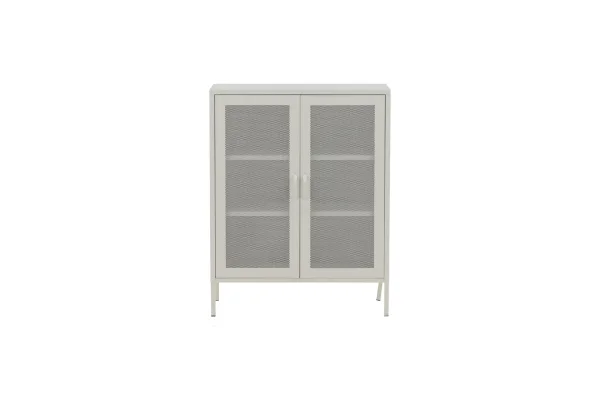 Misha Sideboard 2 Türen, 3 Ablagen, weiss.