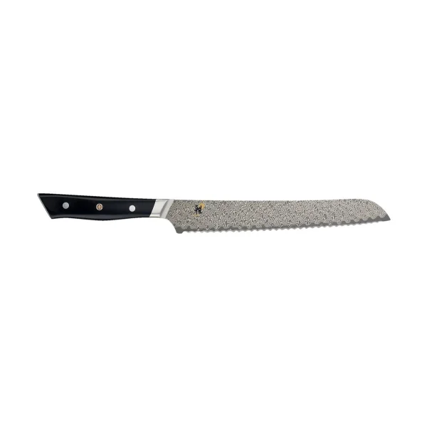 Miyabi Hibana 800DP Brotmesser 24 cm Damaskus-schwarz