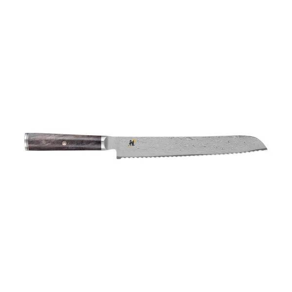 Miyabi Miyabi Black 5000MCD 67 Brotmesser 23 cm Damaskus-schwarz Ahorn