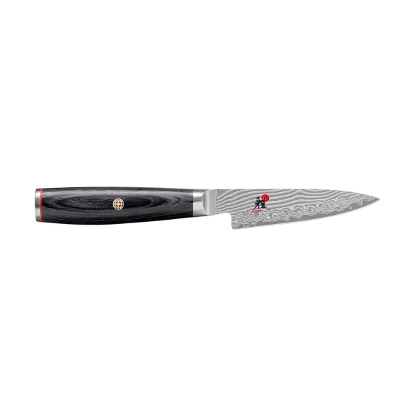 Miyabi Raw 5000FCD Shotoh Schälmesser 9 cm Damaskus-schwarz