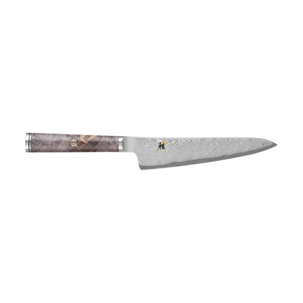 Miyabi Schwarz 5000MCD 67 Shotoh Allesmesser hoch 13 cm Damaskus-schwarz