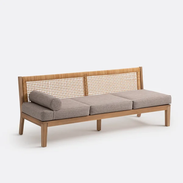 Modulares Gartensofa Cedalia, 3-sitzer
