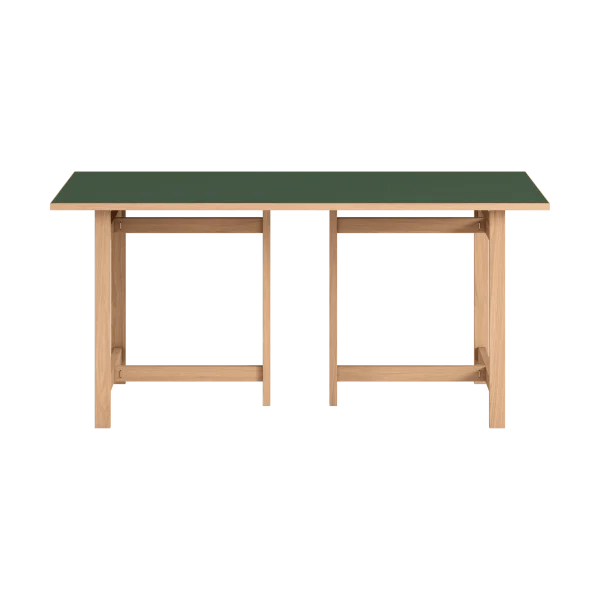 MOEBE Moebe rechteckiger Esstisch Green, 220x90 cm