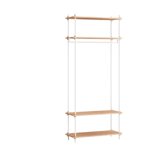 MOEBE Moebe shelving system s.200.1.F Eiche-weiß