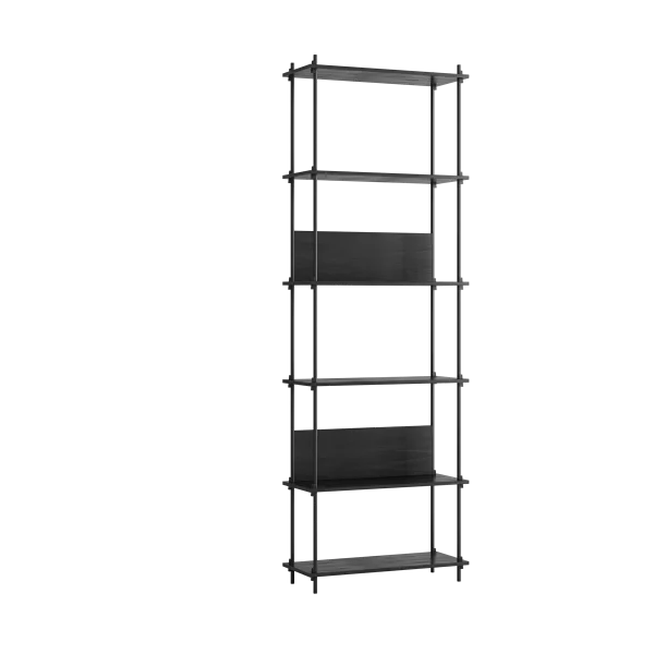 MOEBE Moebe shelving system s.255.1.A Schwarz