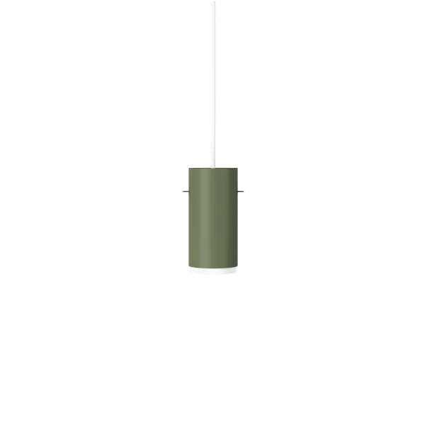 MOEBE Moebe Tube Pendelleuchte small Ø8cm Pine green