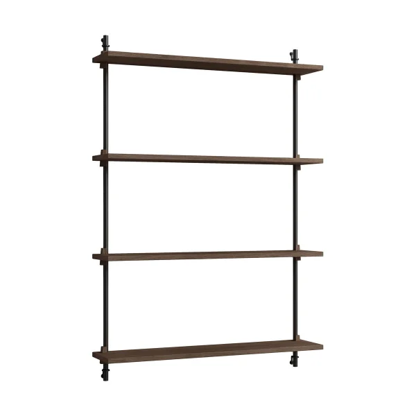 MOEBE Moebe wall shelving ws.115.1 Räuchereiche-schwarz