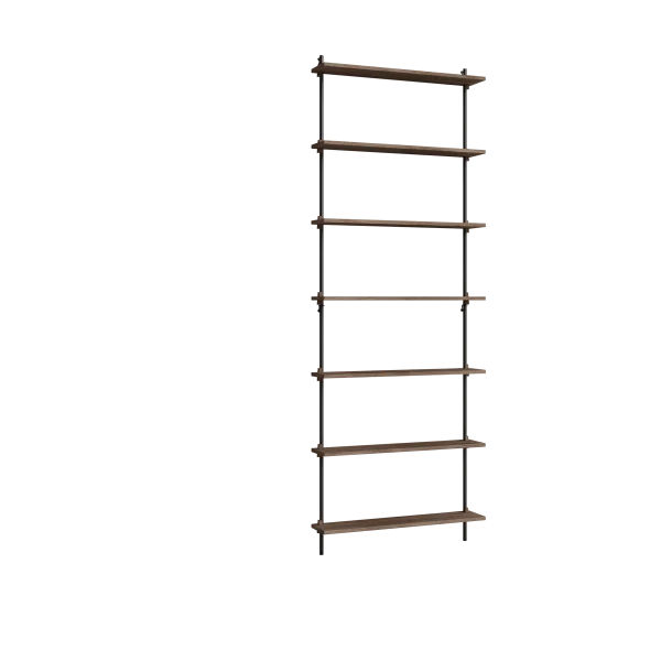 MOEBE Moebe wall shelving ws.230.1 Räuchereiche-schwarz