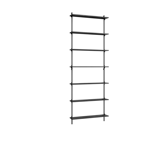 MOEBE Moebe wall shelving ws.230.1 Schwarz