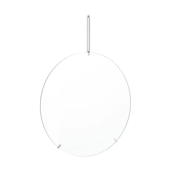 MOEBE Moebe Wandspegel Ø70 cm Stainless steel
