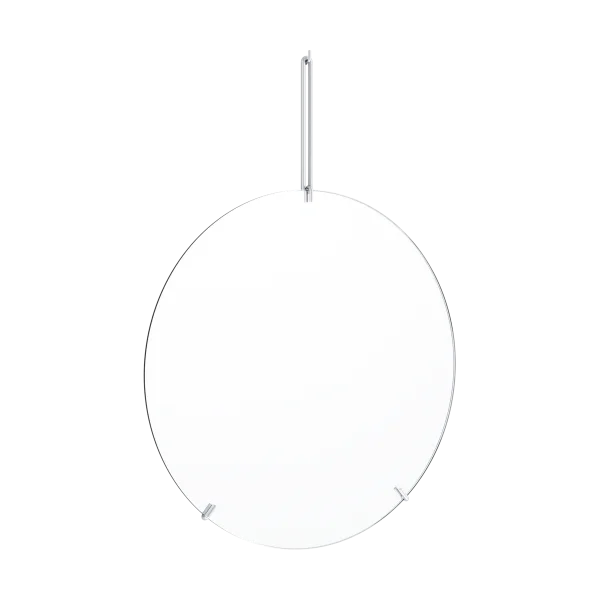 MOEBE Moebe Wandspiegel Ø50 cm Stainless steel