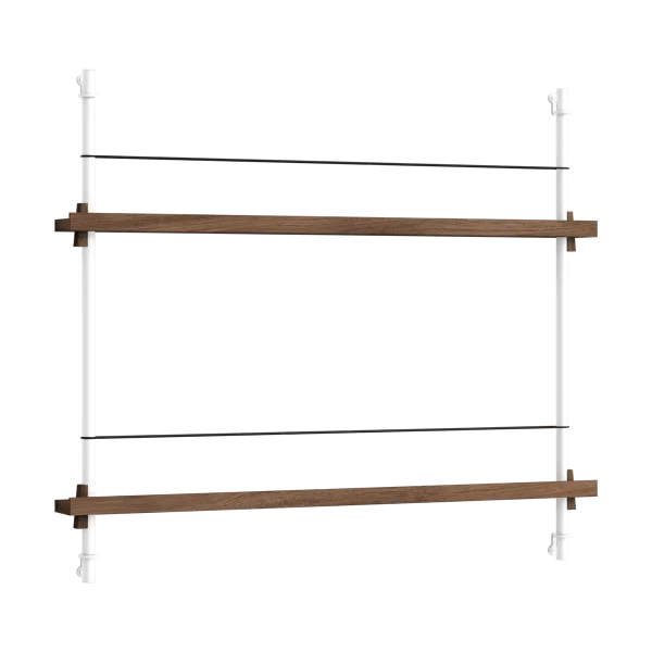 MOEBE Moebe Zeitungsständer Smoked oak-white