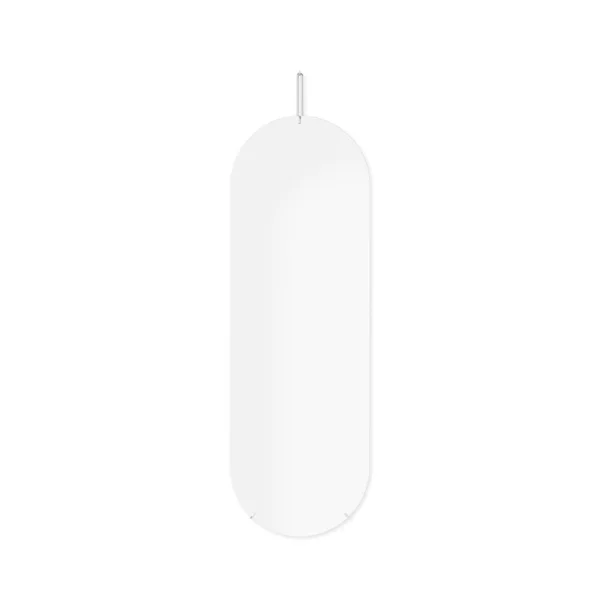 Moebe - Wall Spiegel 133 cm Stainless Steel