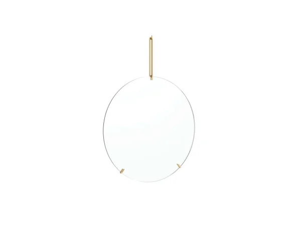 Moebe - Wall Spiegel Ø50 Brass