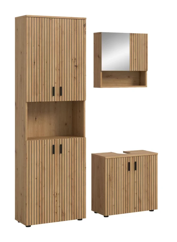 Mone Badmöbelset M2 Eiche Dekor.