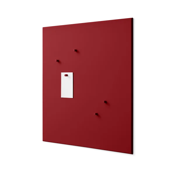 Montana Montana noticeboard Pinnwand 69,6x69,6 cm Beetroot