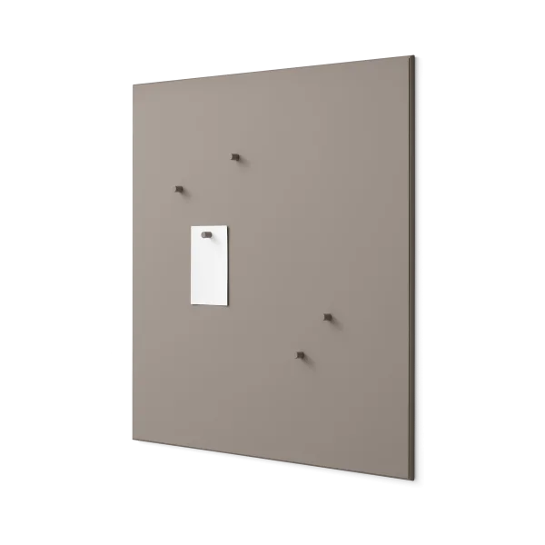 Montana Montana noticeboard Pinnwand 69,6x69,6 cm Truffle
