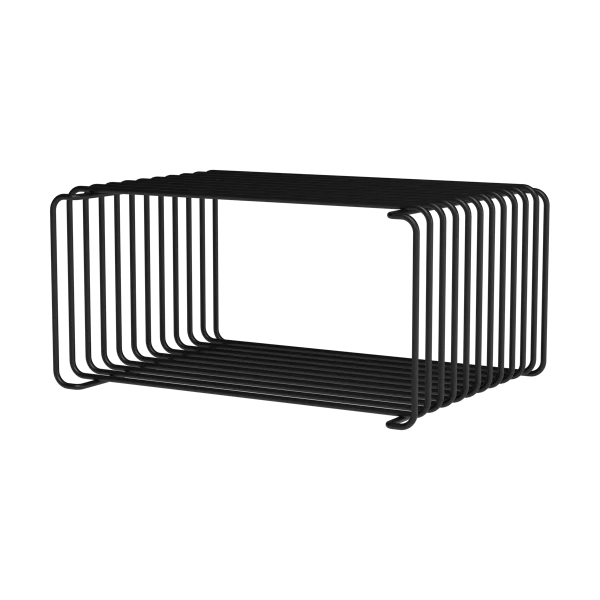 Montana Panton Wire Half Height Regal 34,8x17,2x25,7 cm Black
