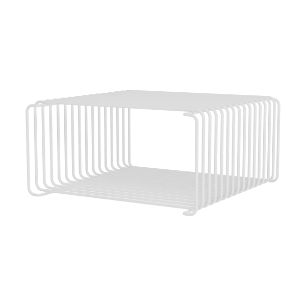 Montana Panton Wire Half Height Regal 34,8x17,2x34,8 cm Snow