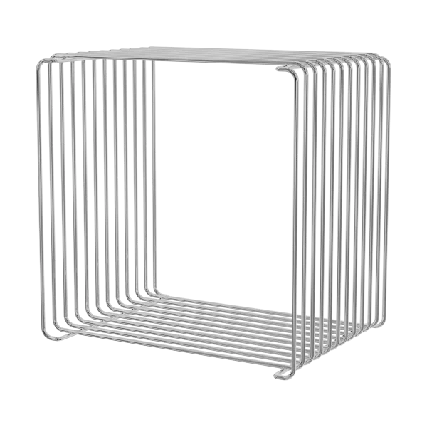 Montana Panton Wire Single Regal 34,8x34,8x25,7 cm Chrome