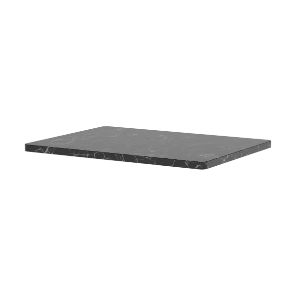 Montana Panton Wire Tischplatte 34,8x25,7 cm Black marble