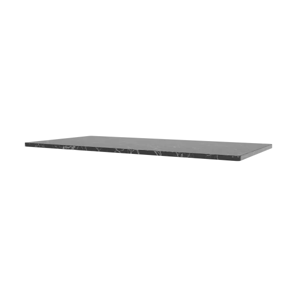 Montana Panton Wire Tischplatte 70,1x34,8 cm Black marble