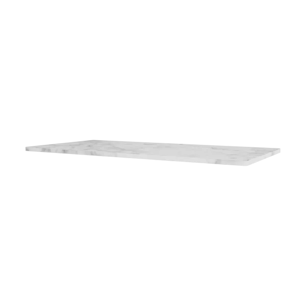Montana Panton Wire Tischplatte 70,1x34,8 cm White marble
