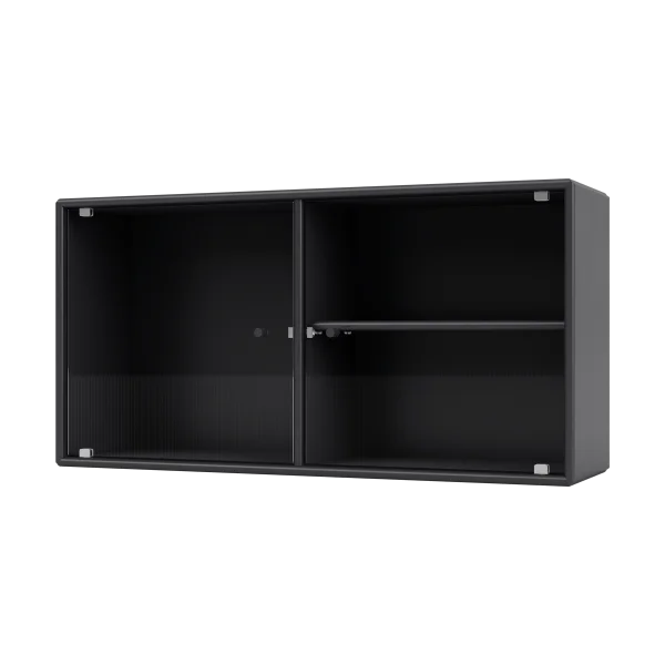 Montana Ripple I Vitrinenschrank 69,6x35,4x20 cm Anthracite