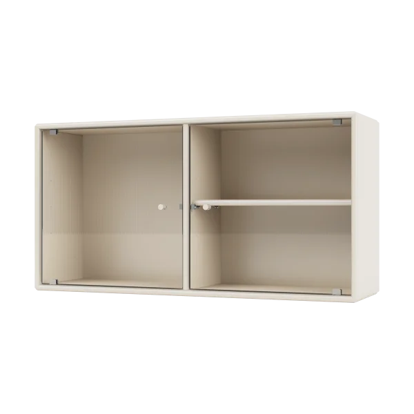 Montana Ripple I Vitrinenschrank 69,6x35,4x20 cm Oat