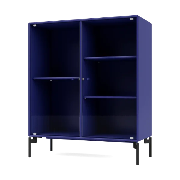 Montana Ripple II Vitrinenschrank 69,6x82,2x30 cm Monarch-Beine black