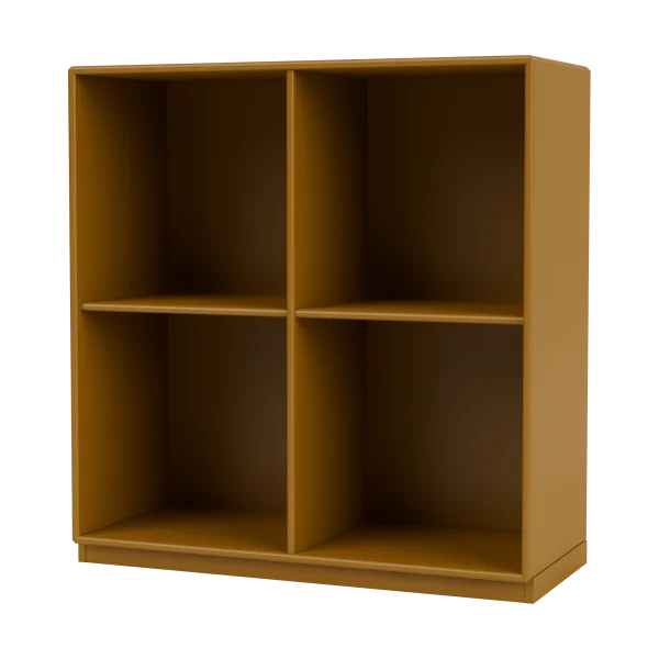 Montana SHOW Regal 69,6 x 69,6cm, Sockel 3cm 142-Amber