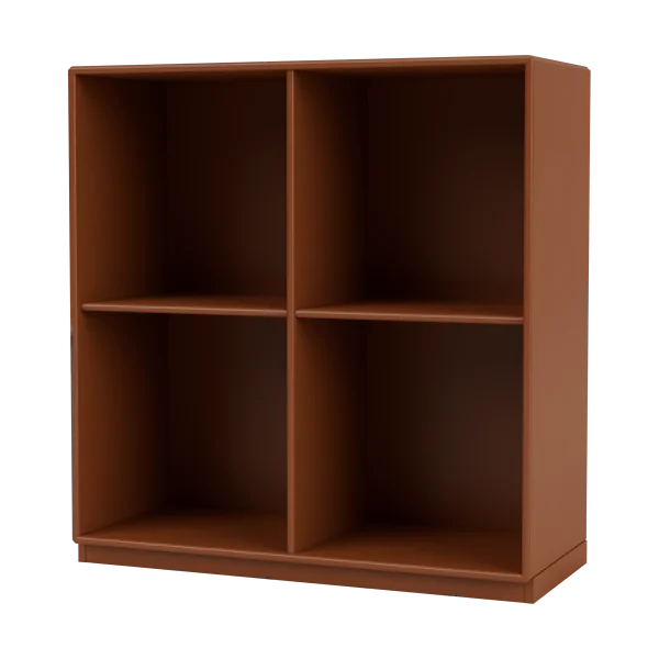 Montana SHOW Regal 69,6 x 69,6cm, Sockel 3cm 146-Hazelnut