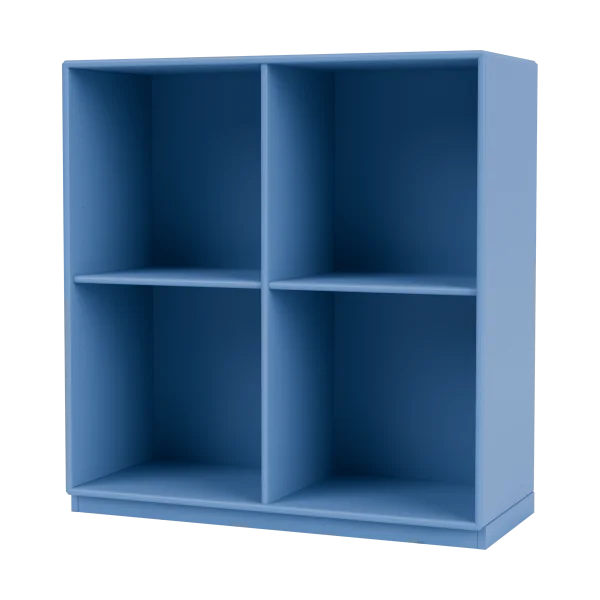 Montana SHOW Regal 69,6 x 69,6cm, Sockel 3cm 154-Azure