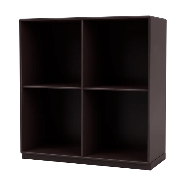 Montana SHOW Regal 69,6 x 69,6cm, Sockel 3cm 160-Balsamic