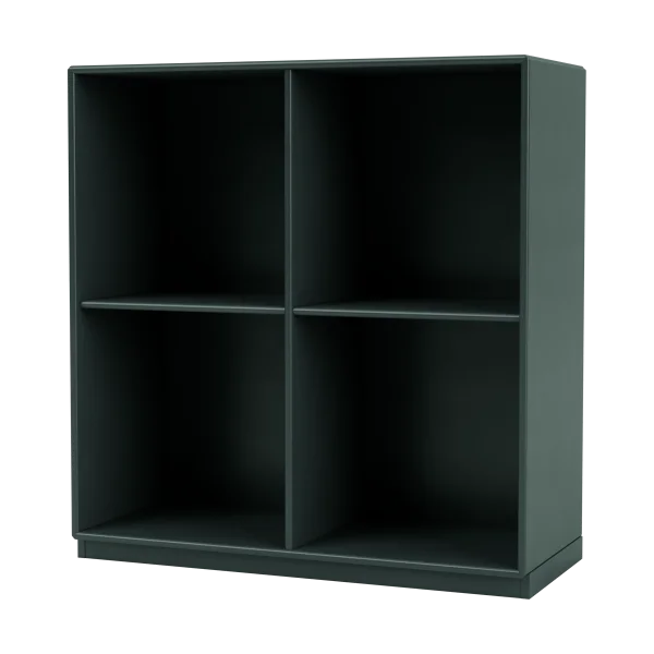 Montana SHOW Regal 69,6 x 69,6cm, Sockel 3cm 163-BlackJade