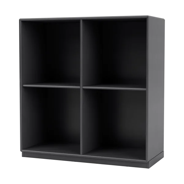 Montana SHOW Regal 69,6 x 69,6cm, Sockel 3cm 36-Coal